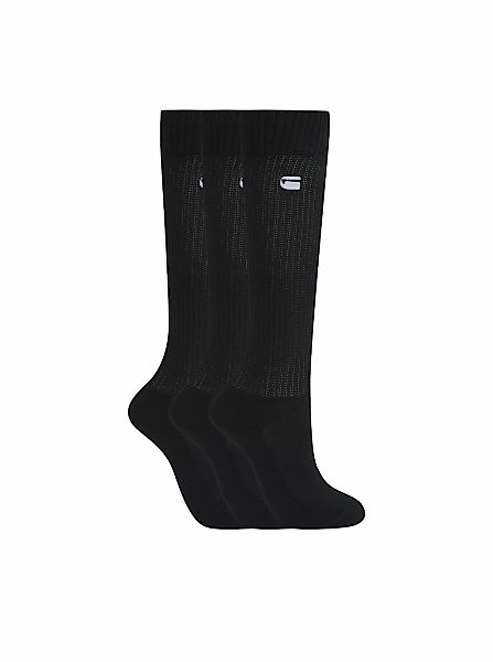 G-STAR Langsocken "MYSTIC, SLOUCHY SOCKS" Packung, 3 Paar tlg. mit Logostic günstig online kaufen