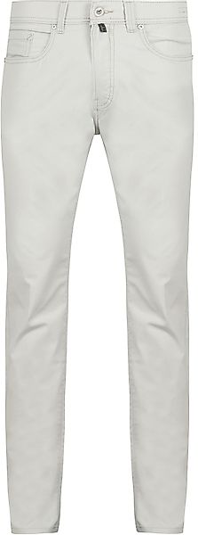 Pierre Cardin Trousers Lyon Tapered Hellgrau - Größe W 33 - L 32 günstig online kaufen