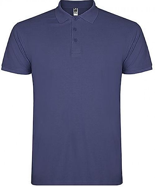 Roly Poloshirt Herren Star Poloshirt, Piqué günstig online kaufen