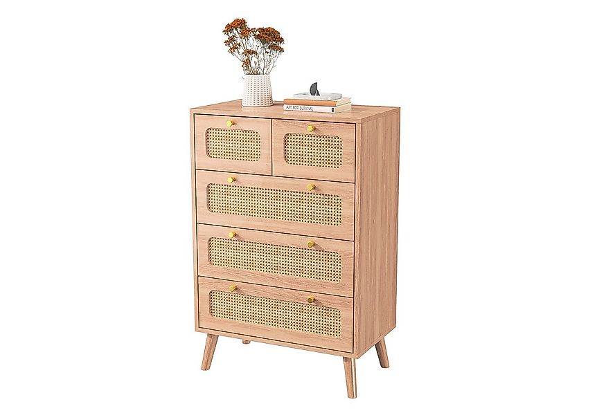 FUROKOY Sideboard Kommode Küchenschrank, Holzbeine (Buffetschrank Highboard günstig online kaufen