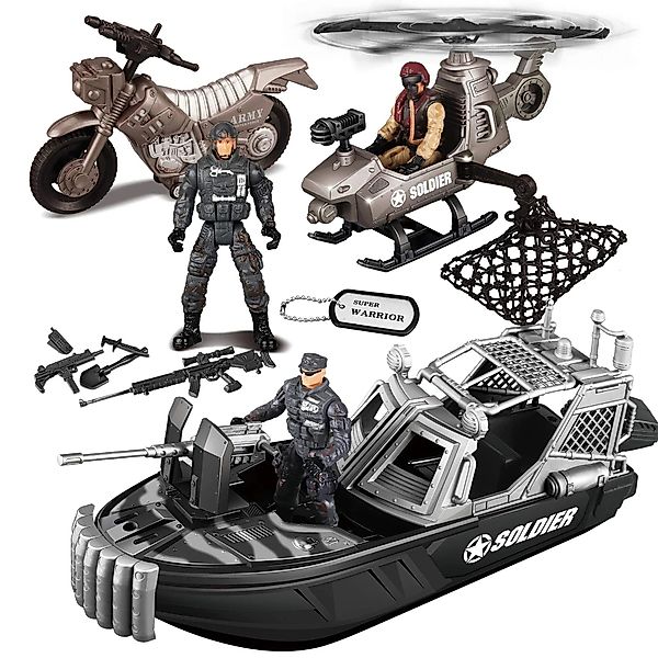 UE Stock Spielfigur 9-tlg Militärfahrzeug-Set Spielzeugset günstig online kaufen