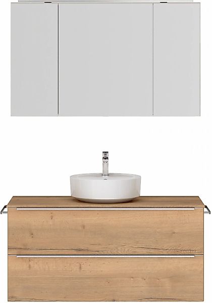 nobilia® Badmöbel-Set »Alvene«, (2 St., vormontiert, mit Soft-Close), inkl. günstig online kaufen