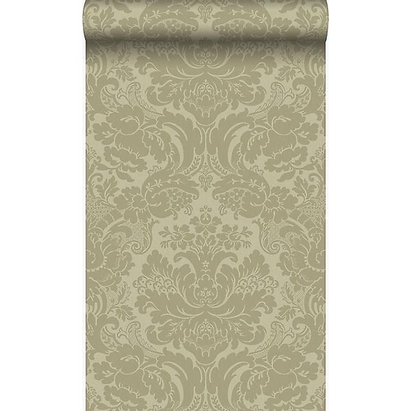 Origin Wallcoverings Tapete Ornamente Khaki 53 cm x 10.05 m günstig online kaufen