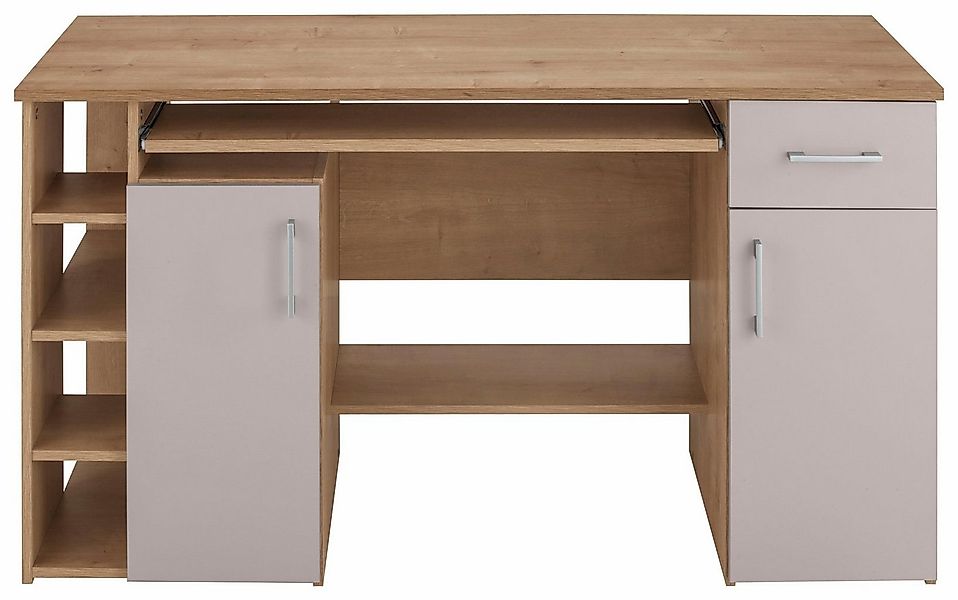 VOGL Möbelfabrik Schreibtisch Tim mit seitlich offenen Fächern & Tastaturau günstig online kaufen