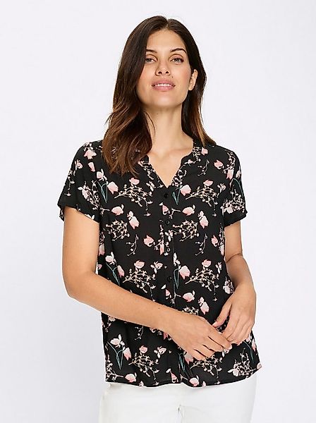 Sieh an! Klassische Bluse Kurzarm-Bluse Kurzarm günstig online kaufen