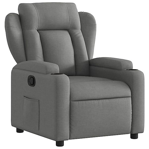 vidaXL Sessel Relaxsessel Dunkelgrau Stoff (1-St) günstig online kaufen