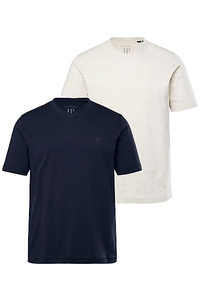 JP1880 T-Shirt T-Shirts Basic 2er-Pack V-Ausschnitt günstig online kaufen