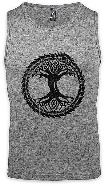 Urban Backwoods Tanktop Ouroboros Yggdrasil Ärmelloses T-Shirt Celtic Irmin günstig online kaufen