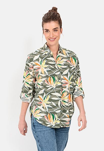 camel active Schlupfbluse mit Allover-Print Allover günstig online kaufen