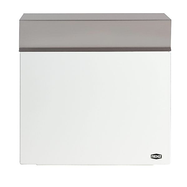 Renz Briefkasten Piazza N Weiß 36,7 cm x 37,5 cm x 11,5 cm günstig online kaufen