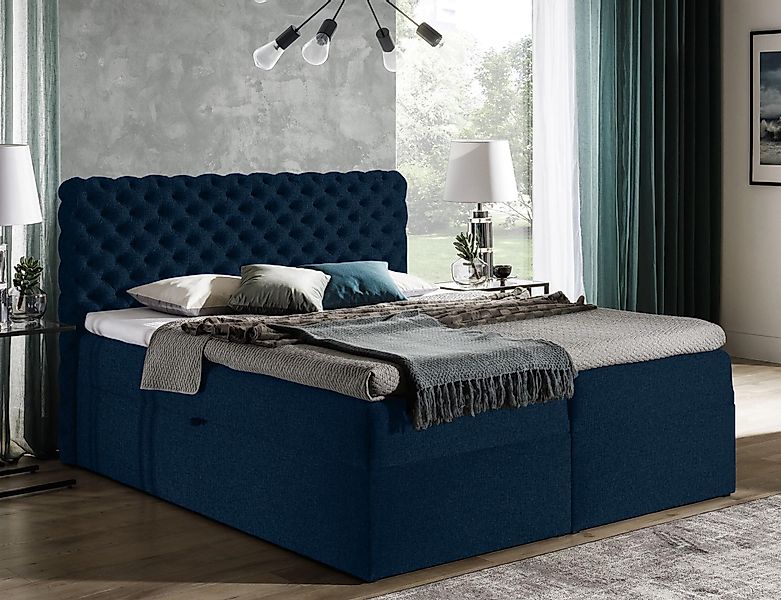 99rooms Boxspringbett Dustin (Schlafzimmerbett, Bett), mit günstig online kaufen