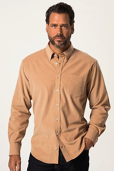 JP1880 Businesshemd Cordhemd Langarm Buttondown-Kragen Modern günstig online kaufen