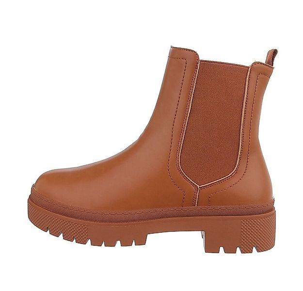 Ital-Design Damen Freizeit Plateaustiefelette (84463140) Blockabsatz Platea günstig online kaufen