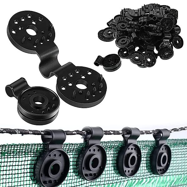 YI Sonnensegel 50pcs Kunststoff-Clips Für Schutztuch günstig online kaufen