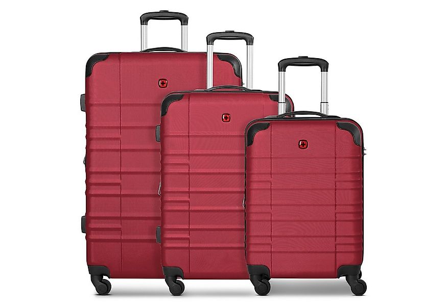 Wenger Trolleyset Amplar Evo, 4 Rollen, (3-teilig, 3 tlg), ABS günstig online kaufen