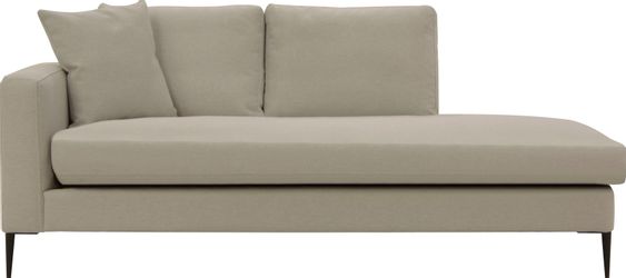 Leonique Recamiere "Cozy Chaiselongue, Maße B/T/H: 195/97/80 cm" mit losen günstig online kaufen
