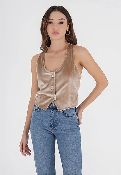 freshlions Softshellweste "Velvet", mit samtiger Optik günstig online kaufen
