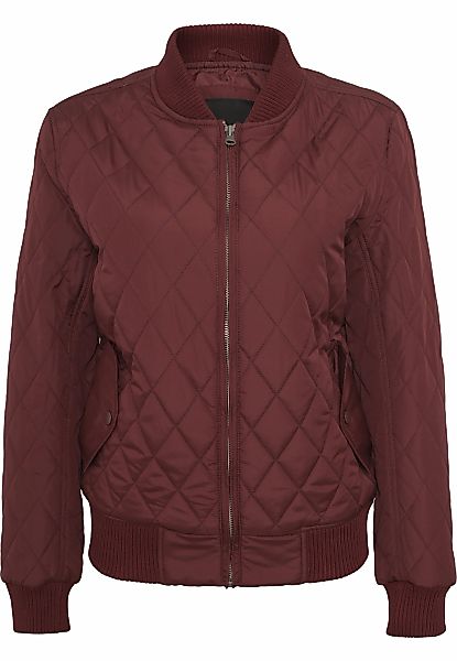 URBAN CLASSICS Langmantel "Urban Classics Damen Ladies Diamond Quilt Nylon günstig online kaufen