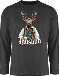 Shirtracer Rundhalsshirt Lausbua Lausbub Schlawiner Lauser günstig online kaufen