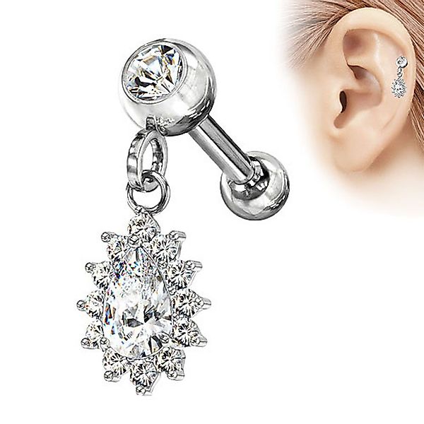 Taffstyle Piercing-Set Tragus Ohr Knorpel mit günstig online kaufen