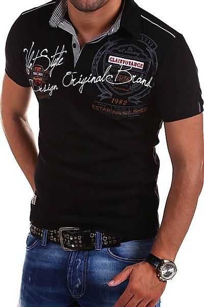behype Poloshirt AMBITION mit sportiven Prints günstig online kaufen