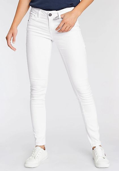 Arizona Skinny-fit-Jeans "mit Keileinsätzen", extra-enger Beinschnitt, nied günstig online kaufen