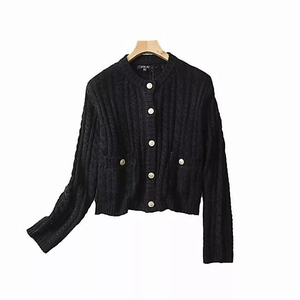RUZU UG Sweater Strickjacke Damen modischer vielseitiger Pullover Strickpul günstig online kaufen