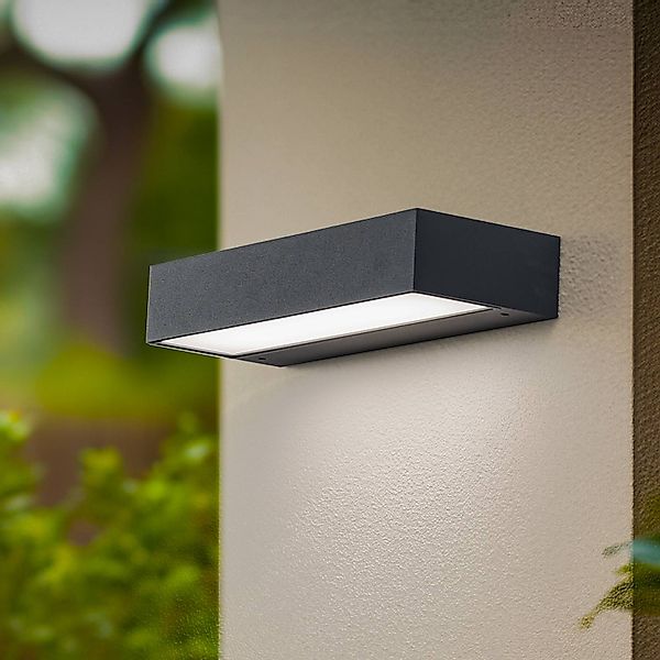 BEGA LED-Außenwandlampe 24472, grafit Metall IP65 CCT günstig online kaufen