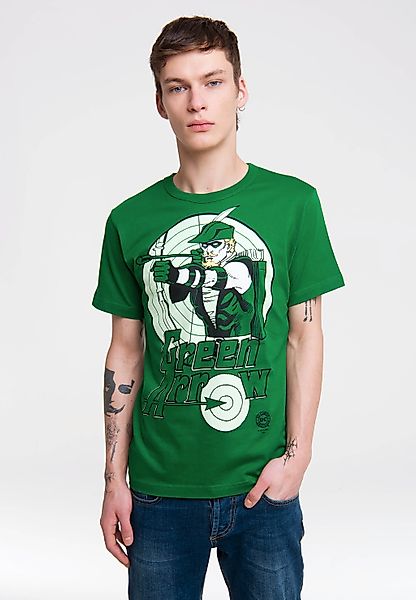 LOGOSHIRT T-Shirt "Green Arrow", mit coolem Print günstig online kaufen