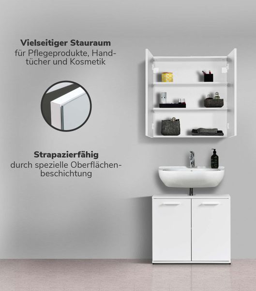 mokebo Spiegelschrank Die Badenixe (71x70x23 cm, günstig online kaufen