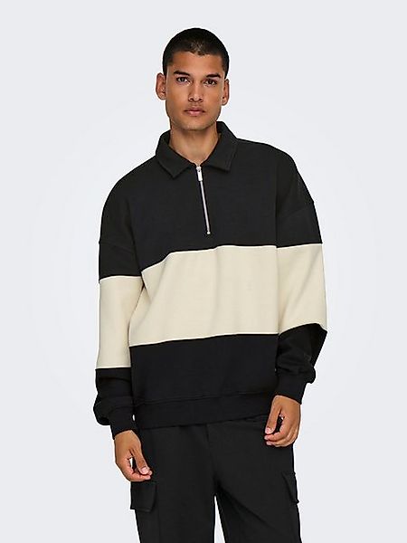 ONLY & SONS Strickpullover Polokragen Locker geschnitten ONSBYRON VTG LS ZI günstig online kaufen