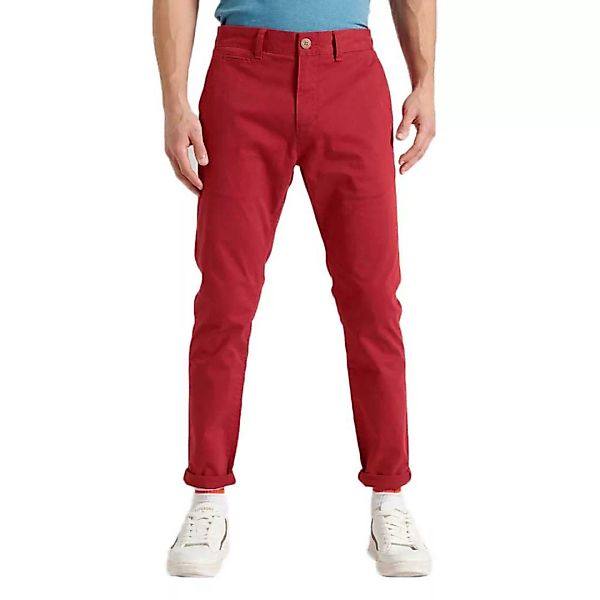 Superdry Core Slim Chino Hose 32 Rouge Red günstig online kaufen