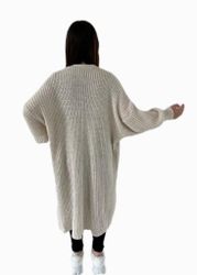 HELLO MISS Longstrickjacke Modisch Maxi Strickjacke günstig online kaufen