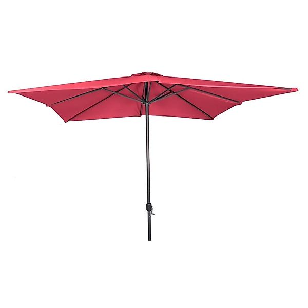 Lex Alu Sonnenschirm 3x3 m UV30+ Quadratisch Kurbelschirm Gartenschirm Balk günstig online kaufen