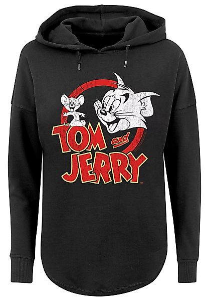 F4NT4STIC Kapuzenpullover "Damen Tom And Jerry Distressed Logo with Ladies günstig online kaufen
