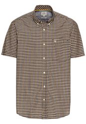 camel active Kurzarmhemd kariert, mit Button-Down-Kragen günstig online kaufen