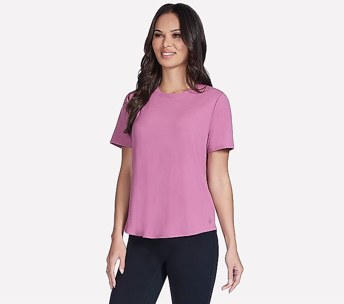 Skechers Funktionsshirt GOWALK LUXE RIB TEE (1-tlg) günstig online kaufen