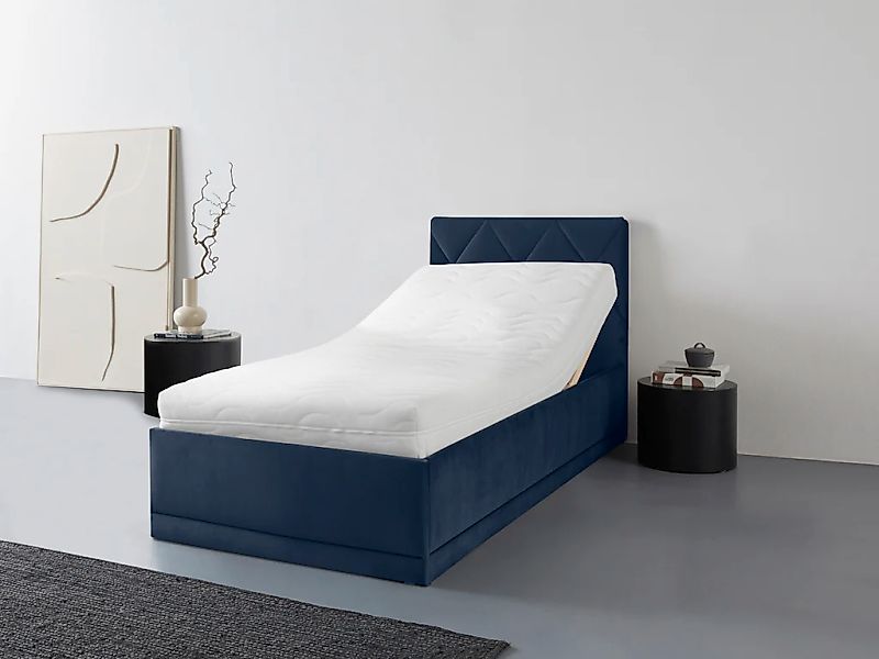 Westfalia Schlafkomfort Polsterbett "Adamas" auch mit Bettkasten, Knopfheft günstig online kaufen