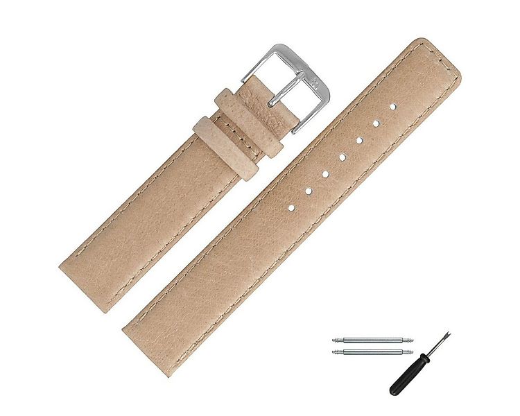 MARBURGER Uhrenarmband 16mm Leder Schwein Schweinsleder günstig online kaufen