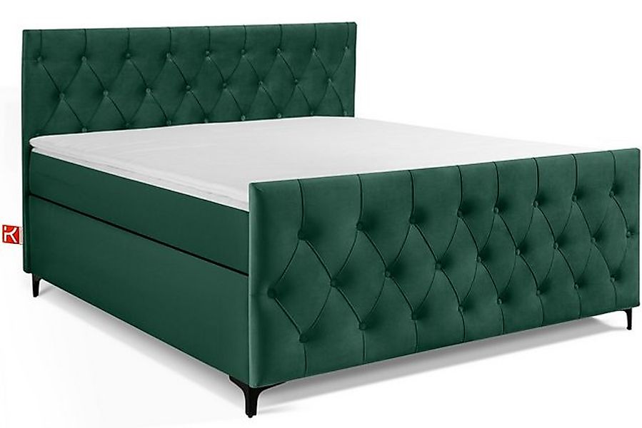 KONSIMO® Boxspringbett ARDEA Polsterbett, Doppelbett, Elegant, hergestellt günstig online kaufen