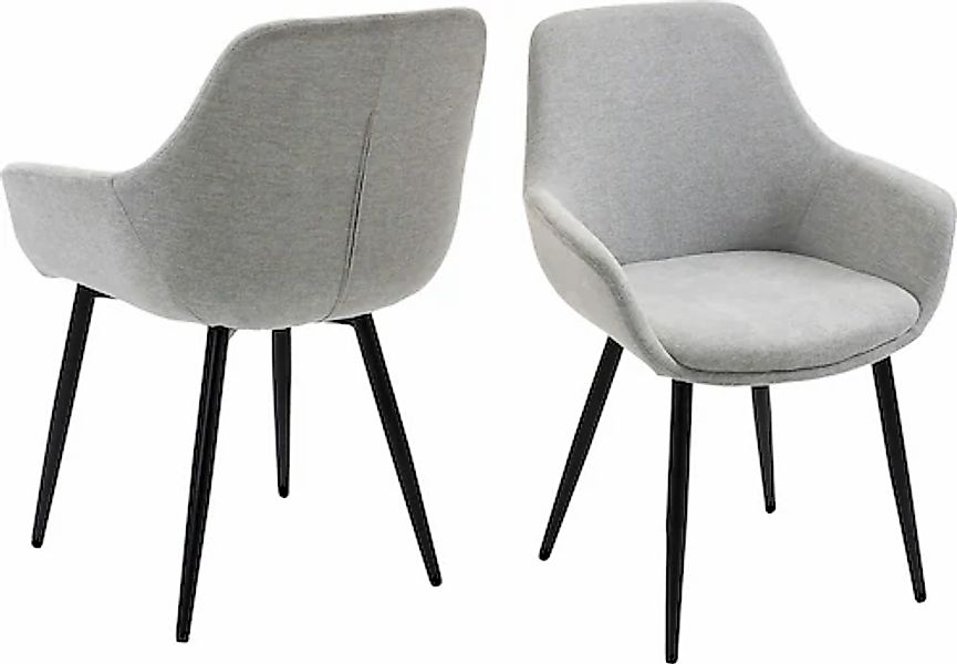 SalesFever Armlehnstuhl »Komfortabler Esszimmerstuhl zum Relaxen« (Set) 2 S günstig online kaufen
