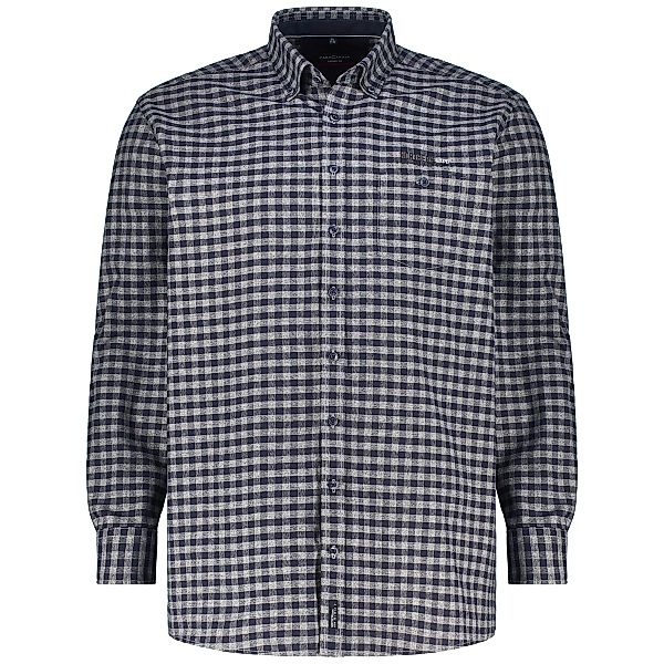 CASA MODA Freizeithemd mit Karomuster Farbe blau Größe: 5XL günstig online kaufen