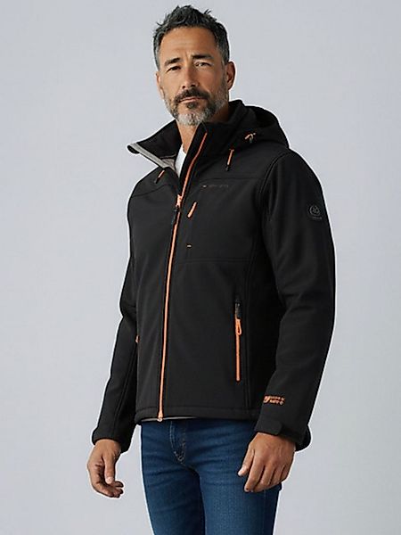 Dry Fashion Softshelljacke Amrum Herren Outdoor-Jacke Amrum mit Fleece-Inne günstig online kaufen