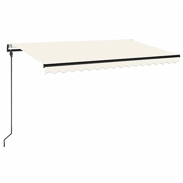 furnicato Markise Automatisch Einziehbar 450x300 cm Creme günstig online kaufen