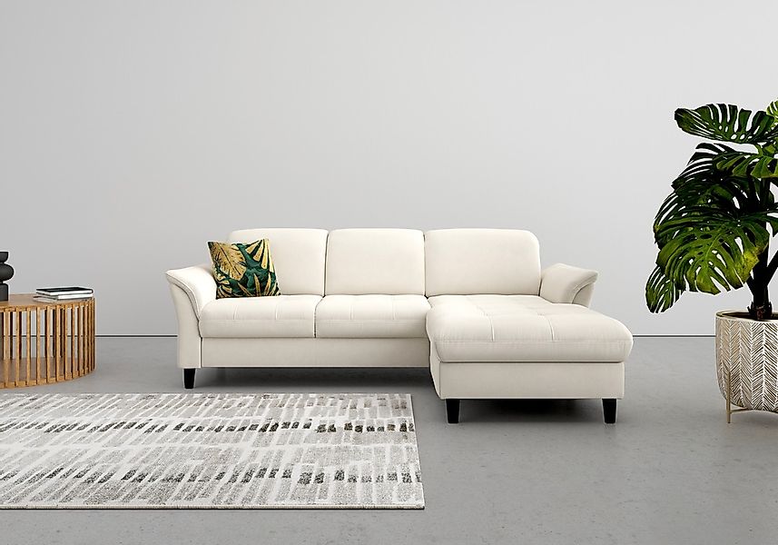 sit&more Ecksofa "Maggiore L-Form" wahlweise mit Kopfteilverstellung, Bettf günstig online kaufen