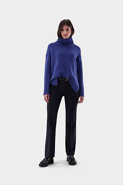 Rollkragenpullover oversized mit Kaschmir günstig online kaufen