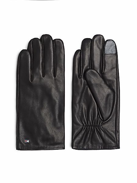 Tommy Hilfiger Lederhandschuhe "ESSENTIAL FLAG LEATHER GLOVES", mit Tommy H günstig online kaufen