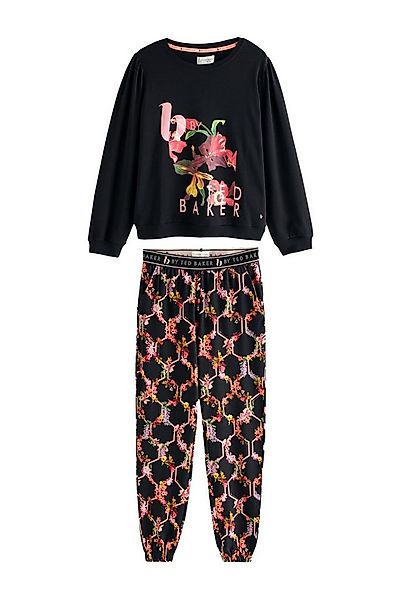 B by Ted Baker Pyjama B by Ted Baker Geblümter Schlafanzug (2 tlg) günstig online kaufen