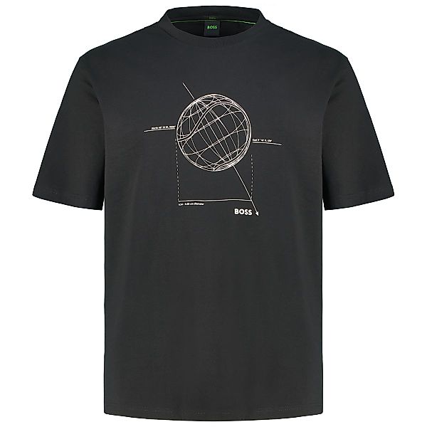 BOSS T-Shirt mit Elasthan Farbe schwarz Größe: 4XL günstig online kaufen