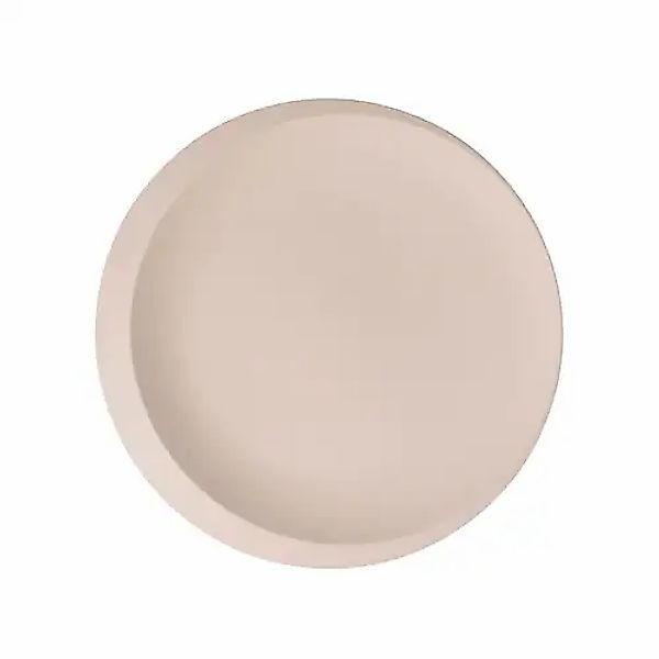 Villeroy & Boch Servierplatte »Präsentationsplatte NewMoon ø 36,8 cm beige« günstig online kaufen